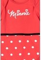Body De Minnie Mouse Manga Corta Negro Y Rojo Para Bebé Niña 18-24 de Disney