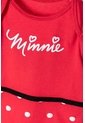 Body De Minnie Mouse Manga Corta Negro Y Rojo Para Bebé Niña 18-24 de Disney