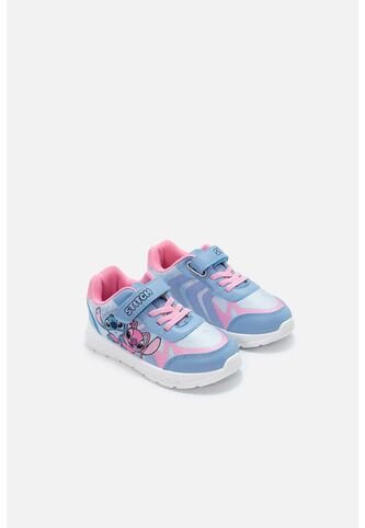 Tenis De Stitch Azul Y Rosado Para Niña 28 Disney