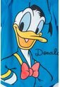 Body Del Pato Donald Manga Corta Azul Para Bebé Niño 9-12 de Disney
