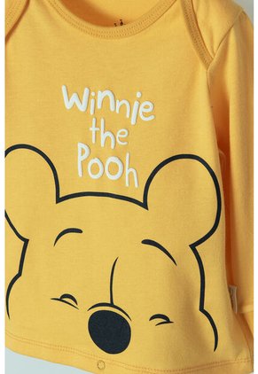 Pijama De Winnie The Pooh Con Pantalón Largo Multicolor Para Bebé Niño 9-12