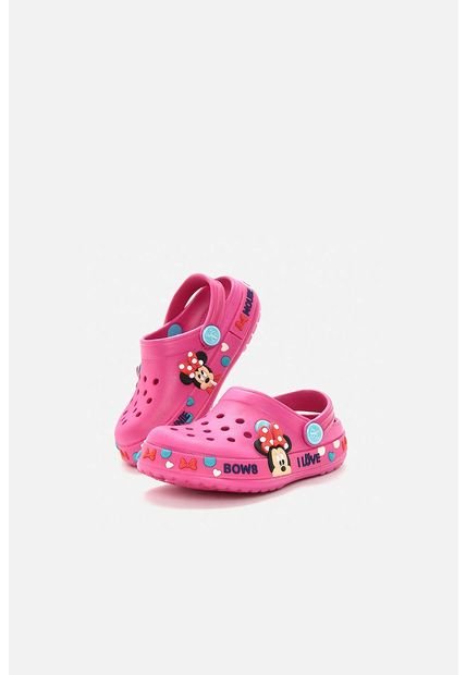 Sueco De Minnie Mouse Rosados Para Niña 31