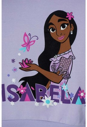 Buzo De Encanto Cuello Redondo Lila Para Niña 6