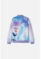Chaqueta De Frozen Con Cierre Lila Para Niña 8 de Disney