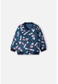 Chaqueta De Mickey Mouse Con Cierre Azul Para Bebé Niño 6-9 de Disney
