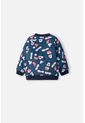 Chaqueta De Mickey Mouse Con Cierre Azul Para Bebé Niño 6-9 de Disney