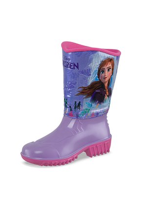Botas Lluvia Frozen Daren Lila-Fucsia Disney Para Niña