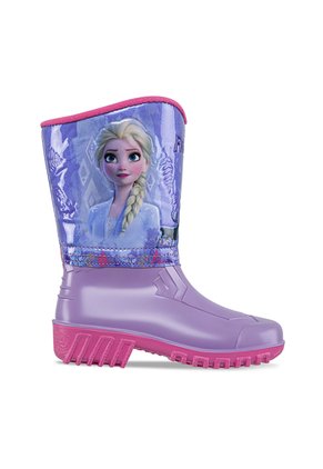 Botas Lluvia Frozen Daren Lila-Fucsia Disney Para Niña