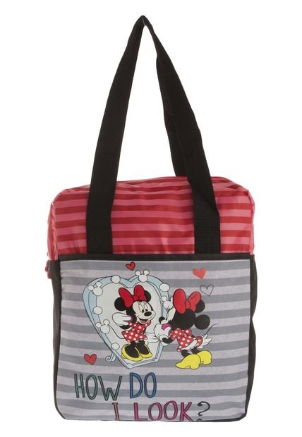 Bolso Disney Gris-Rojo