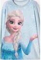 Pijama De Frozen Pantalón Largo Azul Cielo Para Niña 8 de Disney