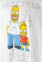 Camiseta De Los Simpson Regular Fit Para Hombre XL de Disney