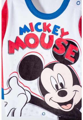 Pijama De Mickey Mouse Con Pantalón Largo Multicolor Para Bebe Niño 18-24