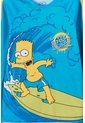 Camiseta De Baño Simpsons Manga Larga Amarillo Y Azul Para Niño 12 de Disney