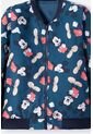 Chaqueta De Mickey Mouse Azul Oscura Con Estampado Allover Para Niño 2T A 5T 2T de Disney