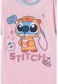 Pijama De Stitch Y Capybara Rosada Para Niña 12 de Disney