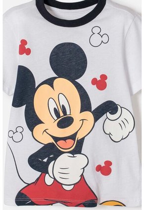 Pijama De Mickey Mouse Pantalón Largo Multicolor Para Niño 2T A 6T 4T
