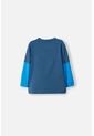 Camiseta De Mickey Mouse Azul Manga Larga Para Niño 2T A 5T 2T de Disney