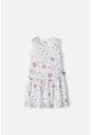 Vestido De Stitch Marfil Manga Sisa Con Bolero Para Niña 6 de Disney