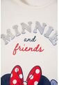 Camiseta De Minnie Mouse Manga Corta Marfil Para Niña 2T A 5T 3T de Disney
