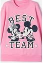 Buzo De Minnie Mouse Rosado De Diseño Cerrado Para Niña 4 de Disney