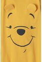 Pijama De Winnie The Pooh Mostaza Manga Larga Para Bebé Género Neutro 6-9 de Disney