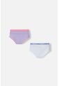 Pack X2  Panties De Stitch Lavanda Y Blanco Para Niña 12 de Disney