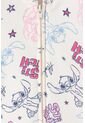Chaqueta De Stitch Marfil Con Capucha Para Niña 12 de Disney