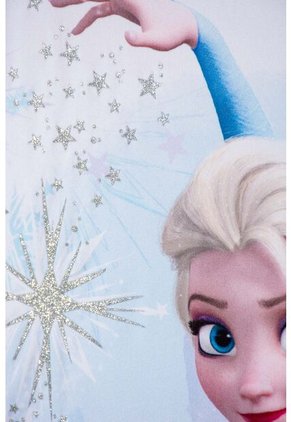 Camiseta De Frozen Manga Corta Blanco Para Niña 4