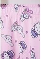 Pijama De Hello Kitty Blanca Y Rosada De Camiseta Manga Larga Para Bebé Niña 12-18 de Disney