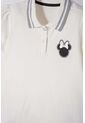 Camiseta Tipo Polo Minnie Mouse Marfil Para Niña 6 de Disney