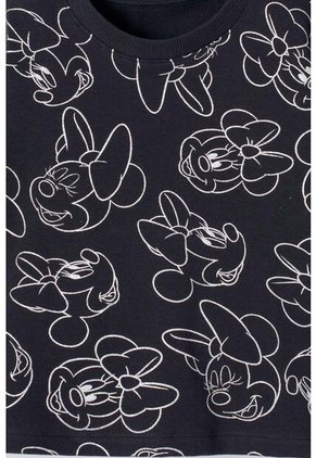 Conjunto De Minnie Mouse Negro Para Niña 8