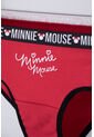 Conjunto De Top Y Panty De Minnie Mouse Blanco Y Rojo Para Niña 4 de Disney