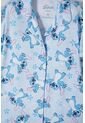 Pijama De Stitch Pantalón Largo Multicolor Para Niña 4 de Disney