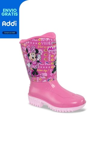 Botas Minnie Arantza Fucsia Para Niña Disney Disney
