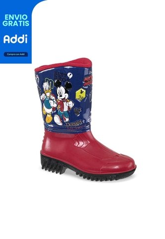 Botas Mickey Olimpo Rojo Para Niño Disney Disney