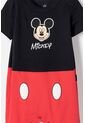 Enterizo De Mickey Mouse Con Broches Multicolor Para Bebé Niño 12-18 de Disney