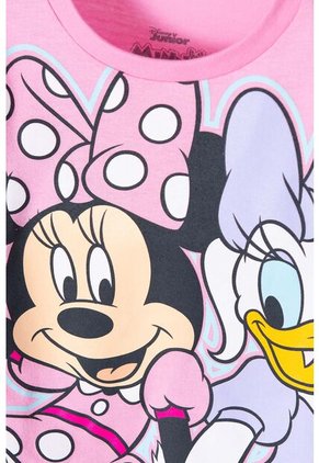 Pijama De Minnie Mouse Rosada Con Pantalón Largo Para Niña 2T A 5T 5T