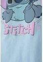 Camiseta De Stich Azul Con Brillo Para Niña 8 de Disney