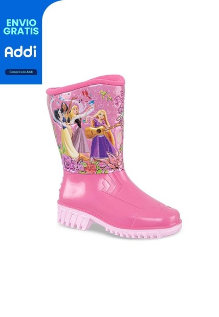 Botas Princesas Halina Fucsia Para Niña Disney