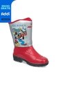 Botas De Lluvia Mickey Arafat Rojo Para Niño Disney de Disney
