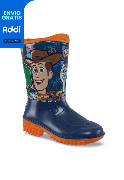 Botas Lluvia Toy Story Delio Azul-Nar Disney Para Niño