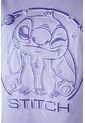 Camiseta De Stitch Slim Fit Para Mujer S de Disney