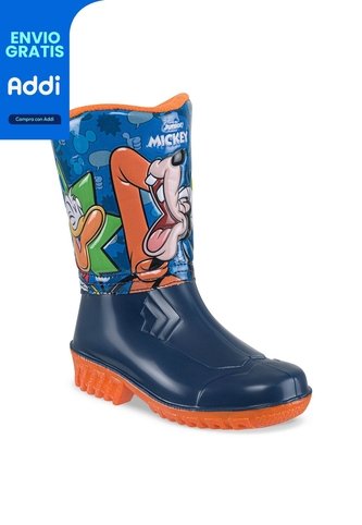 Botas Lluvia Mickey Zize Azul-Nar Para Niño Disney Disney