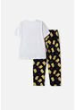 Pijama  De Los Simpson Con Pantalón Largo Blanco, Azul Y Amarillo Para Niño 10 de Disney