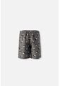 Pantaloneta De Baño De Mickey Mouse Verde Militar Con Bolsillo Para Hombre S de Disney