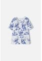 Camiseta De Stitch Multicolor Manga Corta Para Niña 12 de Disney