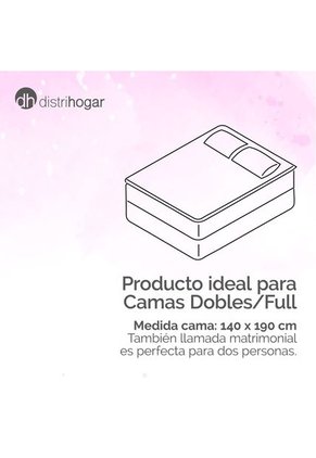 Juego De Sábanas Libertad Microfibra Juego De Sábanas Libertad Microfibra Doble Distrihogar