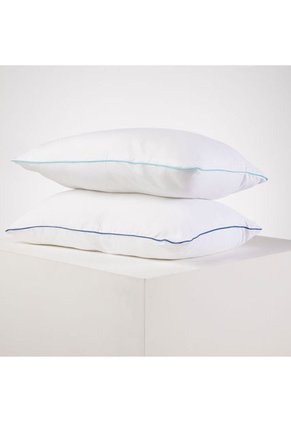 Set X 2 Almohadas Soporte Medio Microfibra Sateen Stripe 0.5 Set X 2 Almohadas Soporte Medio Microfibra Sateen Stripe 0.5 50 X 70 Cm Distrihogar