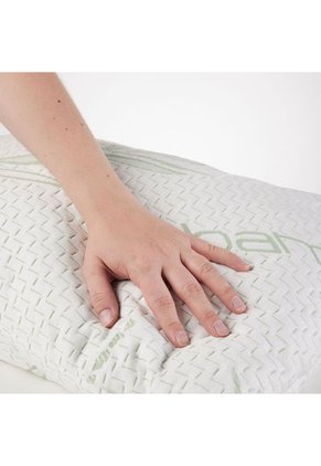 Almohada Con Cierre Soporte Medio Bambú Almohada Con Cierre Soporte Medio Bambú 45 X 65 Cm Distrihogar