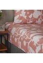 Juego De Sábanas Algodón Poliéster Amalia Flora Juego De Sábanas Algodón Poliéster Amalia Flora Doble Distrihogar de Distrihogar